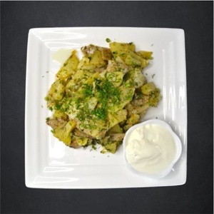 Картофель с грибами