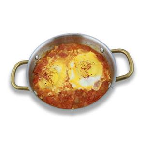 Жаренные яйца с овощами