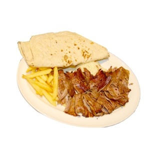 Doner with rice