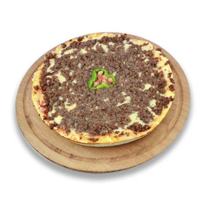 Pizza with minced meat