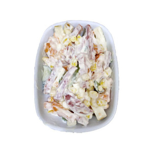 Carrot salad with apple