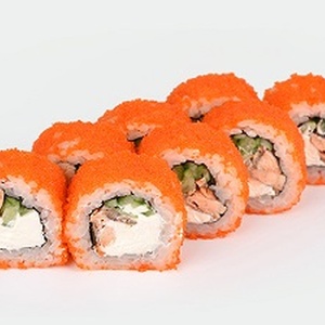 California with grilled salmon