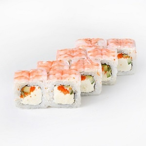 Philadelphia with shrimp