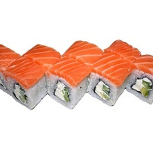 Philadelphia with smoked salmon