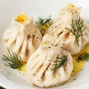 Lamb mtiuluri with tarragon and zira