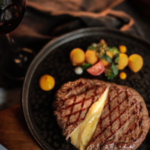 Cheese steak from the chef