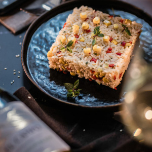 Rice with vegetables