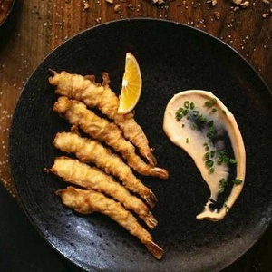 Shrimps in ginger sauce