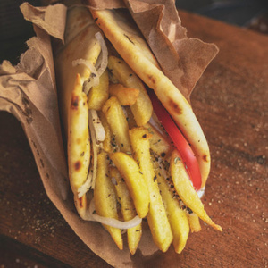 Souvlaki with chicken