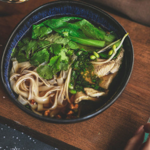 Malaysian style chicken soup