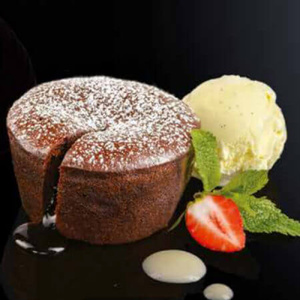 Шоколадный фондан