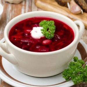 Beef borscht