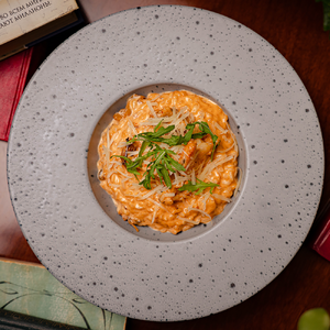 Risotto Tom-Yum with seafood