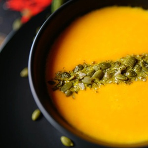 Pumpkin cream soup