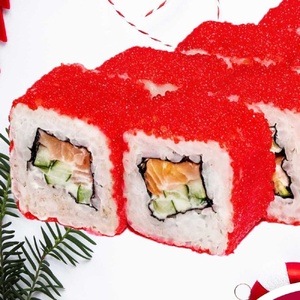 California with salmon