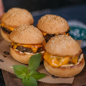 Mini burger beef set