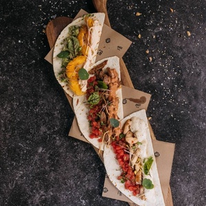 Snacks with tartillas